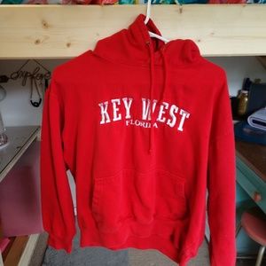 (donating soon) Key West Florida red hoodie